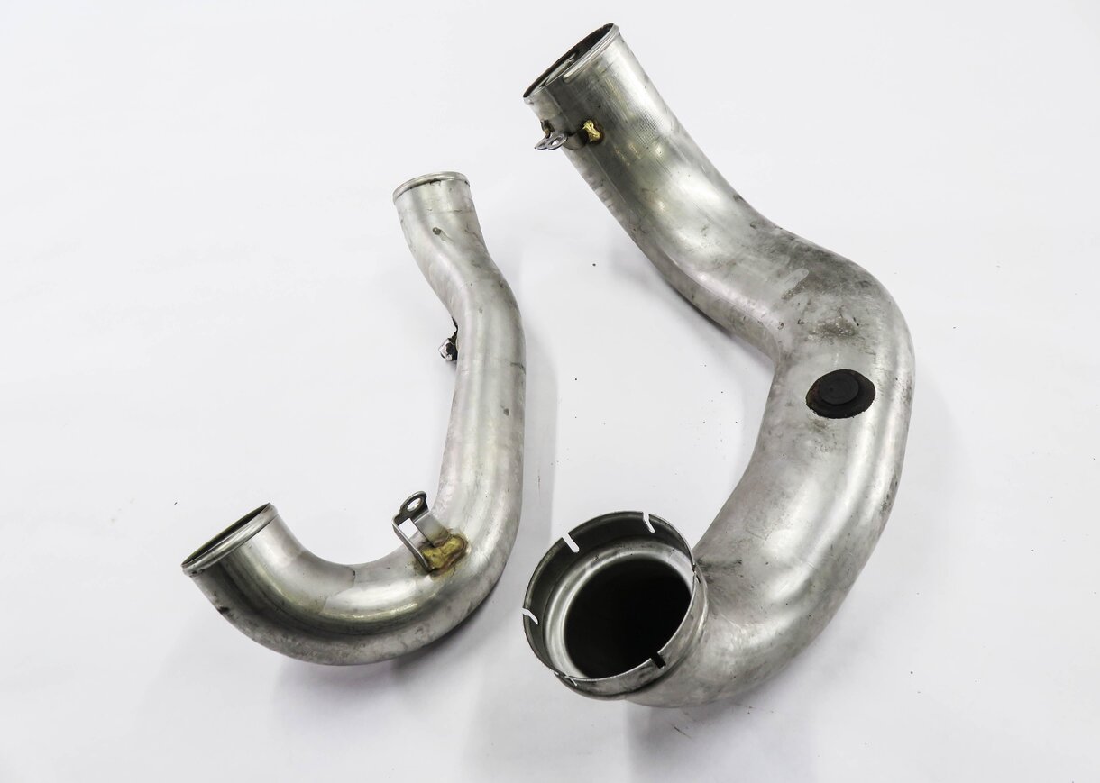 Thumbnail 5: 2014 MERCEDES GL550 (X166) 4.6L M278 ENGINE - LEFT AIR INTAKE PIPE SET-2