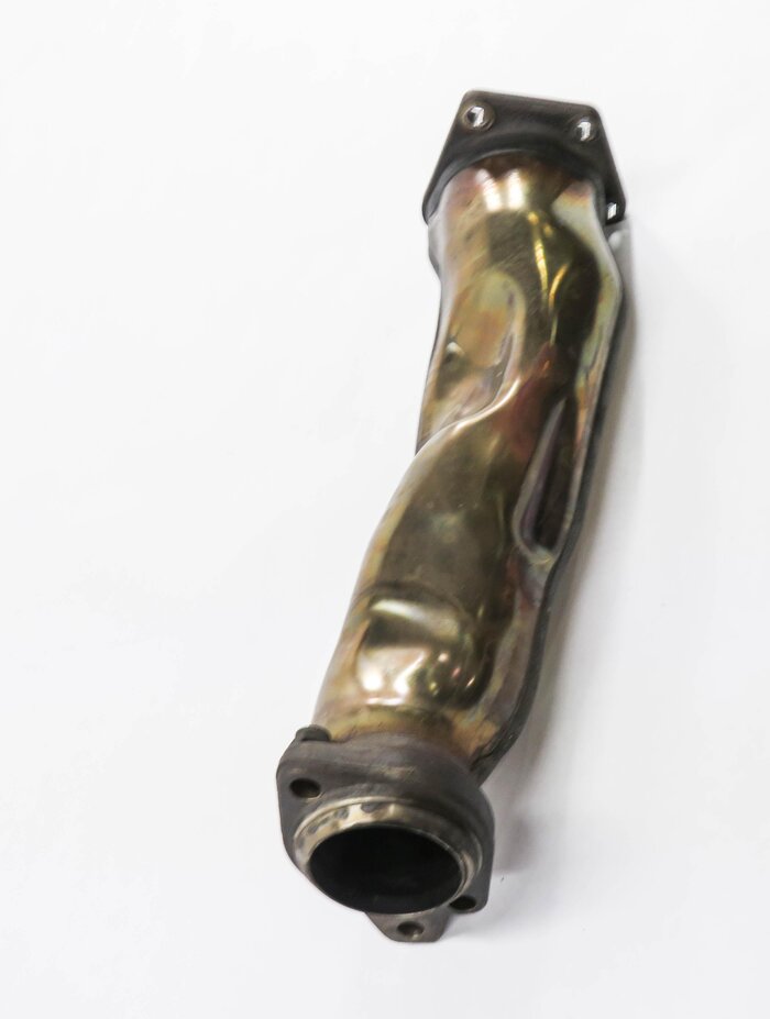 Thumbnail 3: 14 MERCEDES GL550 (X166) 4.6L M278 ENGINE - RIGHT TURBOCHARGER EXHAUST MANIFOLD