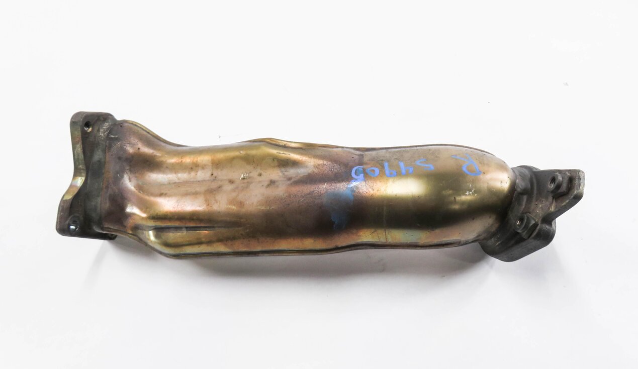 Thumbnail 5: 14 MERCEDES GL550 (X166) 4.6L M278 ENGINE - RIGHT TURBOCHARGER EXHAUST MANIFOLD