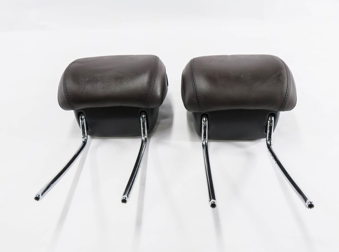 Thumbnail 2: 2014 MERCEDES GL550 (X166) FRONT LEFT & RIGHT SEAT HEADREST SET (BROWN LEATHER)