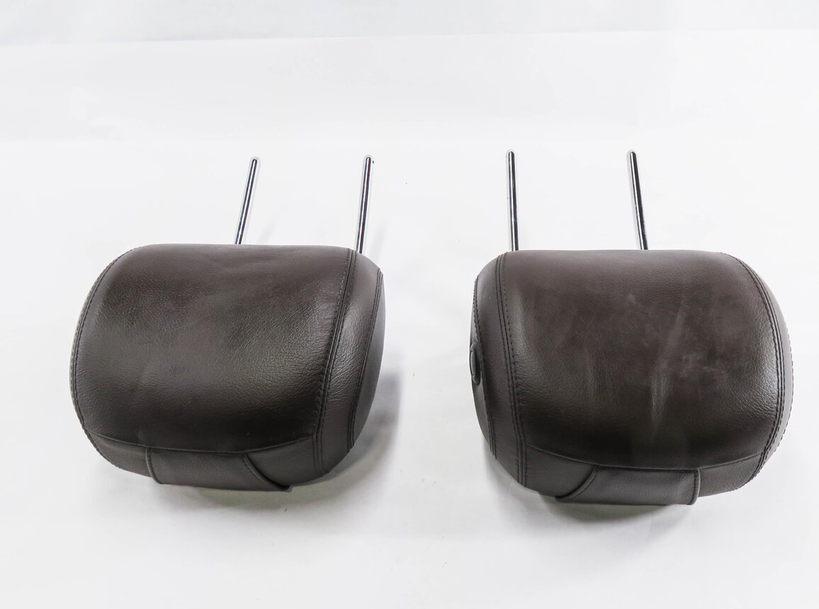 Thumbnail 5: 2014 MERCEDES GL550 (X166) FRONT LEFT & RIGHT SEAT HEADREST SET (BROWN LEATHER)