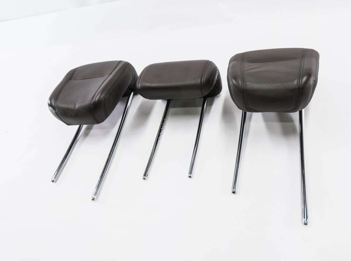 Thumbnail 2: 2014 MERCEDES GL550 (X166) REAR 2nd SECOND ROW SEAT HEADREST SET (BROWN LEATHER)