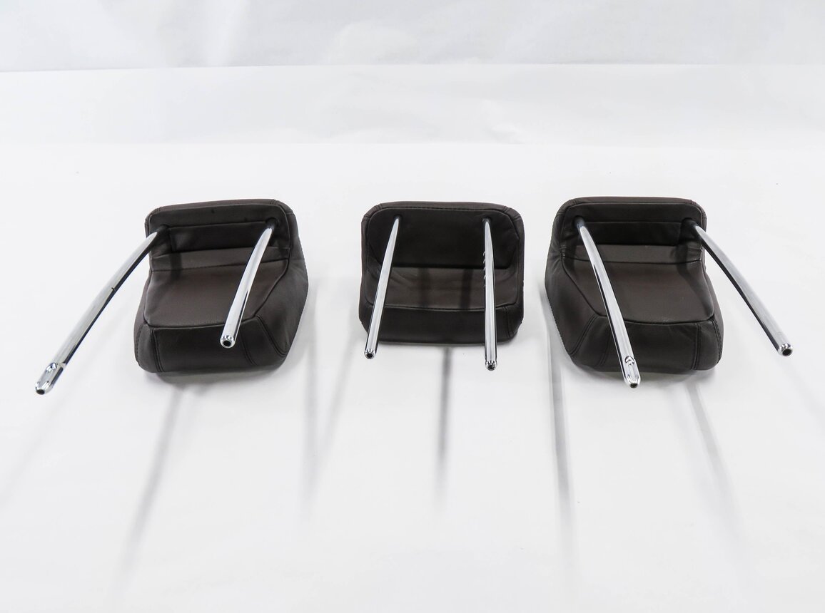 Thumbnail 6: 2014 MERCEDES GL550 (X166) REAR 2nd SECOND ROW SEAT HEADREST SET (BROWN LEATHER)