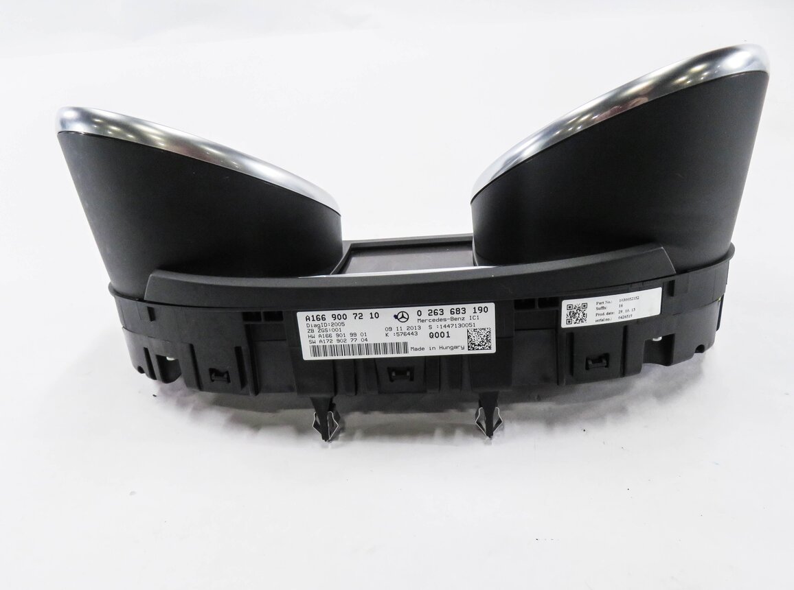 Thumbnail 6: 2014 MERCEDES GL450 GL550 ML350 ML550 (W166 X166) SPEEDOMETER w/ ADAPTIVE CRUISE