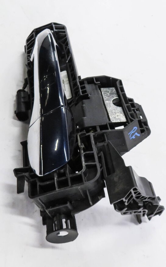 Thumbnail 3: 13-16 MERCEDES GL350 GL450 GL550 ML350 - RIGHT FRONT KEYLESS DOOR HANDLE (BLUE)