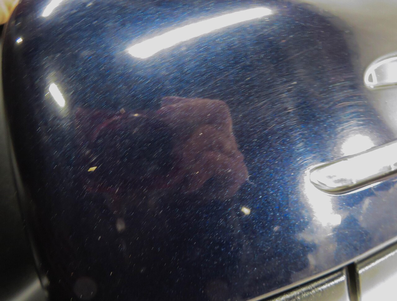 Thumbnail 9: 2013-2016 MERCEDES GL350 GL450 GL550 (X166) LEFT - CAMERA DOOR MIRROR (BLUE)