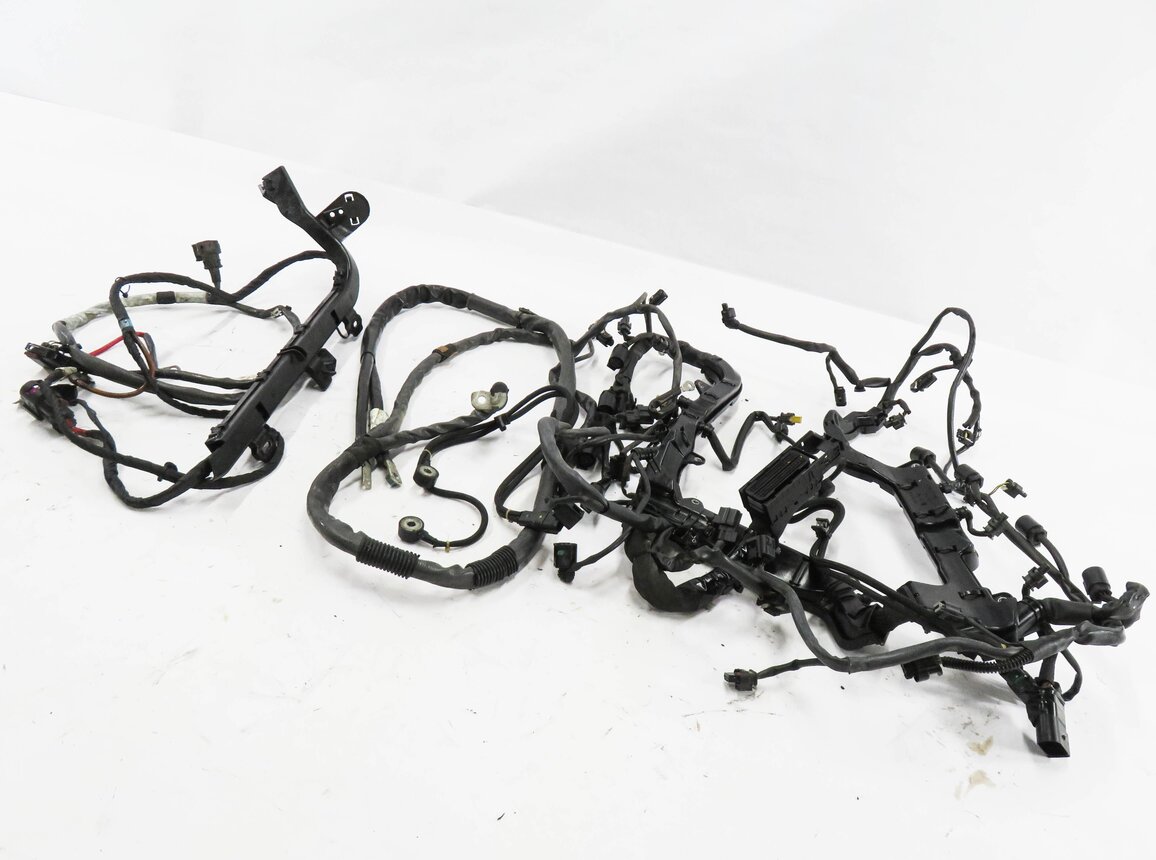 Thumbnail 1: 2014 MERCEDES GL550 (X166) 4.6L M278 TWIN TURBO ENGINE WIRE WIRING HARNESS LOOM