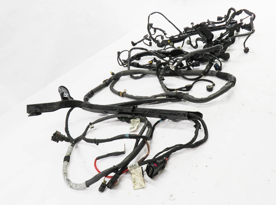 Thumbnail 2: 2014 MERCEDES GL550 (X166) 4.6L M278 TWIN TURBO ENGINE WIRE WIRING HARNESS LOOM