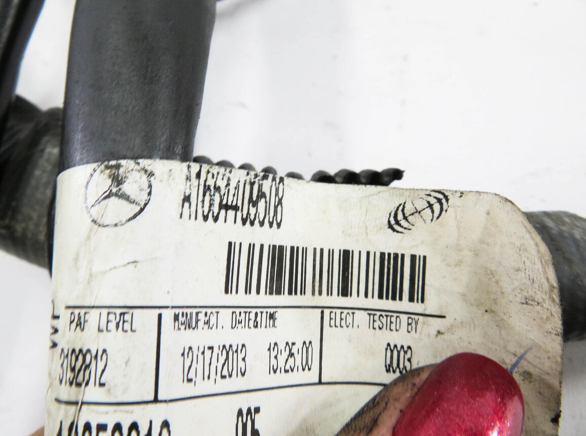 Thumbnail 8: 2014 MERCEDES GL550 (X166) 4.6L M278 TWIN TURBO ENGINE WIRE WIRING HARNESS LOOM