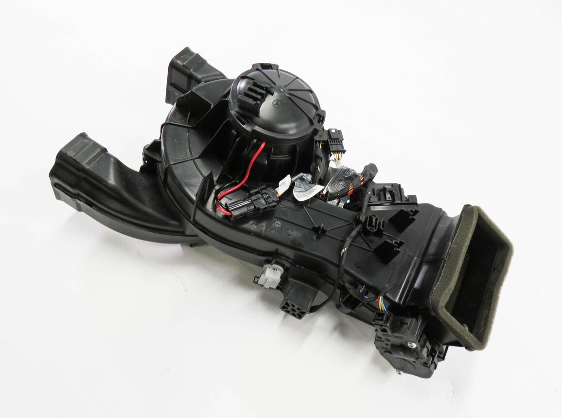 Thumbnail 1: 2014 MERCEDES GL550 (X166) REAR HEATER A/C BLOWER FAN MOTOR w/ HOUSING