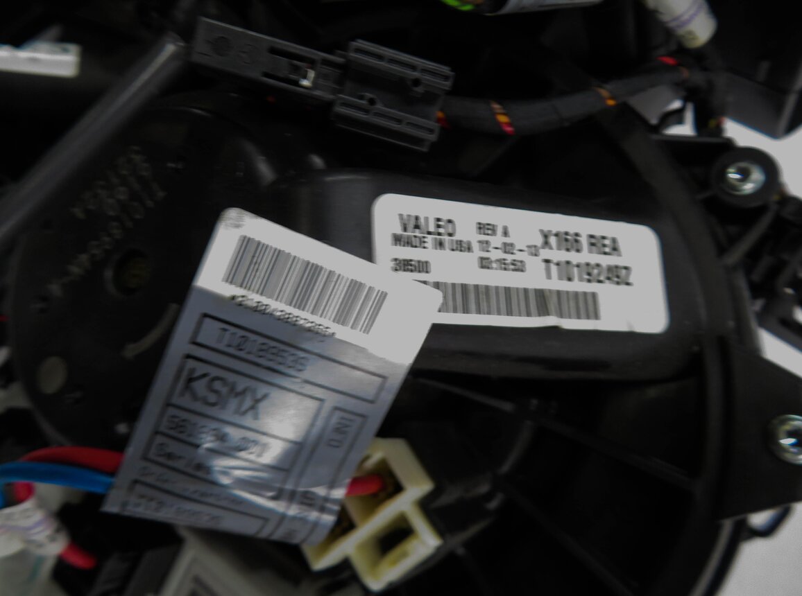 Thumbnail 10: 13-19 MERCEDES GL350 GL450 GL550 GLS350 GLS450 (W166 X166) REAR A/C BLOWER MOTOR