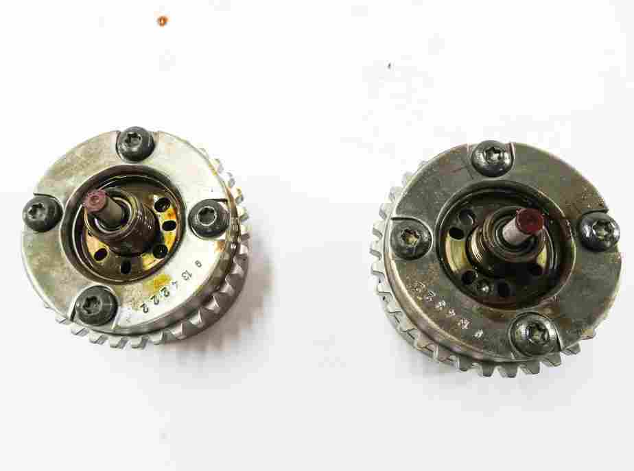 Thumbnail 5: 14-19 MERCEDES GL450 GL550 GLS550 ML550 - 4.6L ENGINE LEFT CAMSHAFT GEAR SET-2