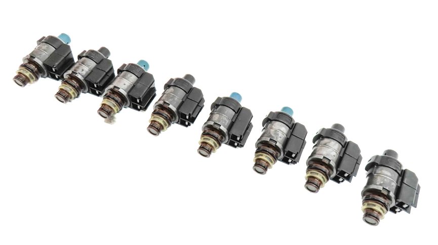 04-18 MERCEDES C CL E GL G ML S SLK 722.9 TRANSMISSION VALVE BODY SOLENOID SET-8