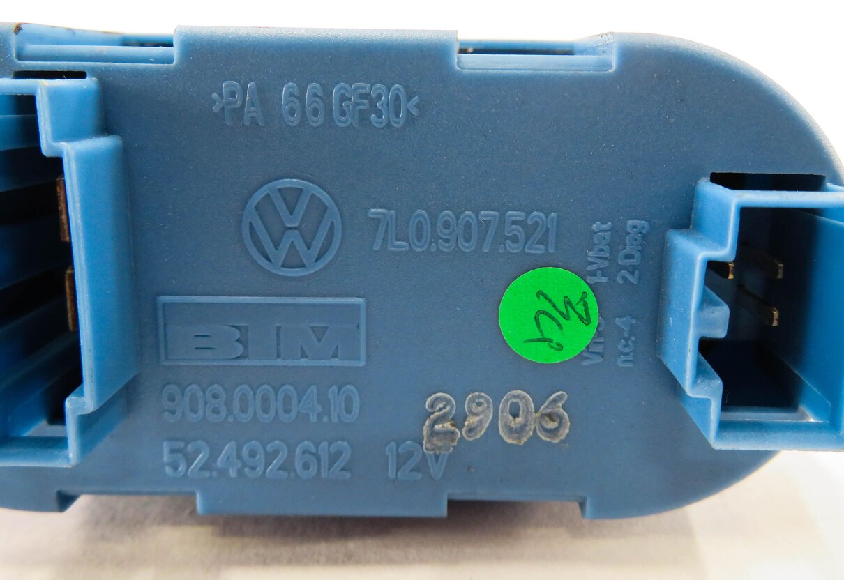 Thumbnail 5: 2006 PORSCHE CAYENNE (955) FRONT HEATER A/C BLOWER FAN MOTOR SPEED RESISTOR
