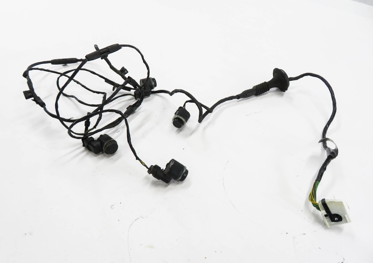 2008 BMW X5 (E70) REAR PDC PARK DISTANCE SENSOR SET-4 w/ HARNESS