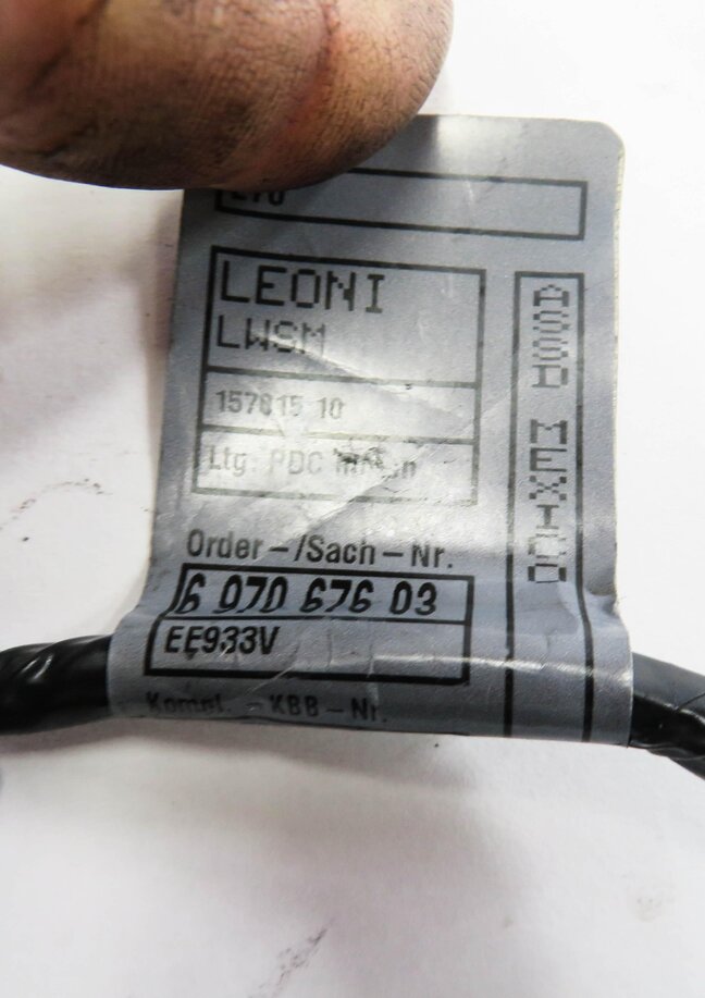 Thumbnail 5: 2008 BMW X5 (E70) REAR PDC PARK DISTANCE SENSOR SET-4 w/ HARNESS