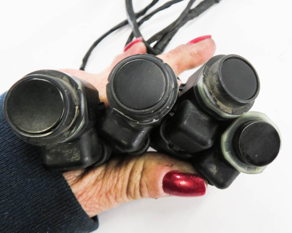 Thumbnail 6: 2008 BMW X5 (E70) REAR PDC PARK DISTANCE SENSOR SET-4 w/ HARNESS