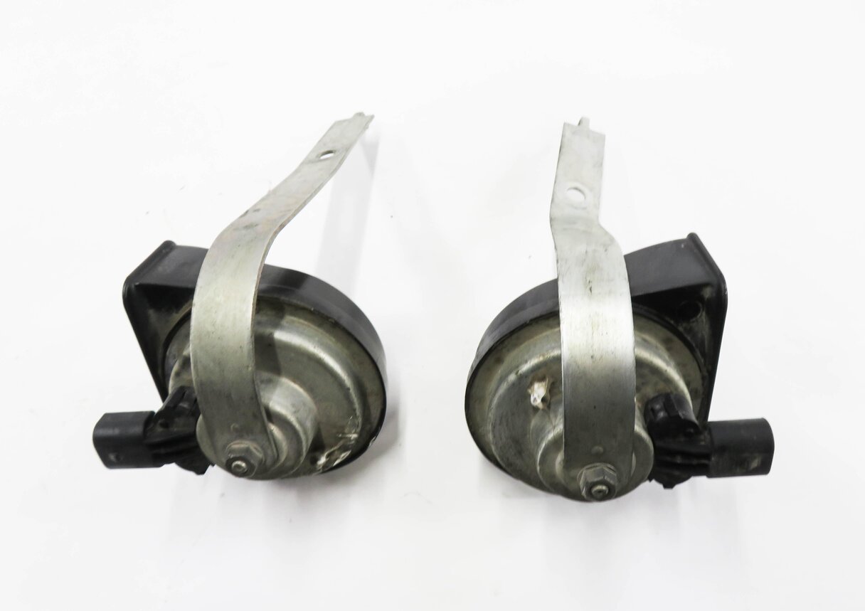 Thumbnail 5: 2007-2011 BMW X5 X6 (E70 E71) HIGH & LOW TONE SAFETY HORN SET-2