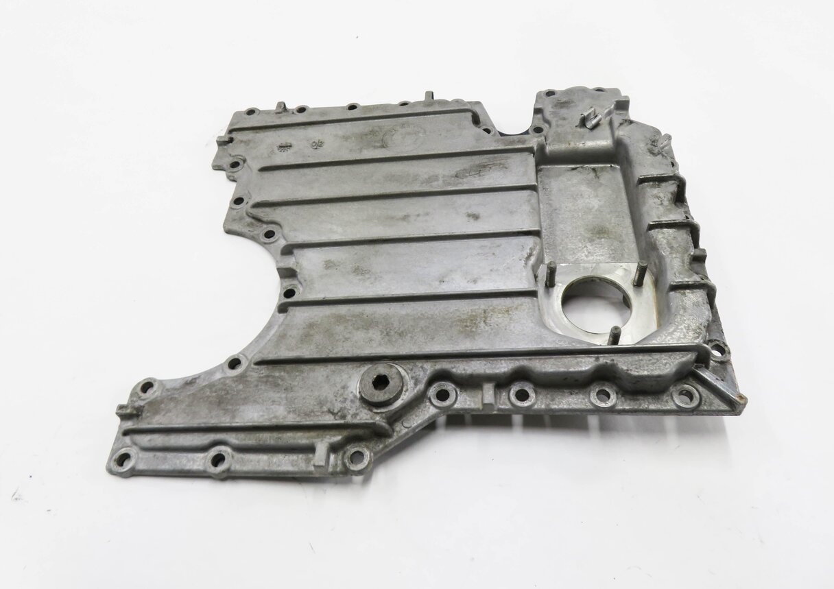Thumbnail 2: 2007-2010 BMW X5 (E70) 4.8L N62 V8 ENGINE - LOWER MOTOR OIL FLUID PAN SUMP LID