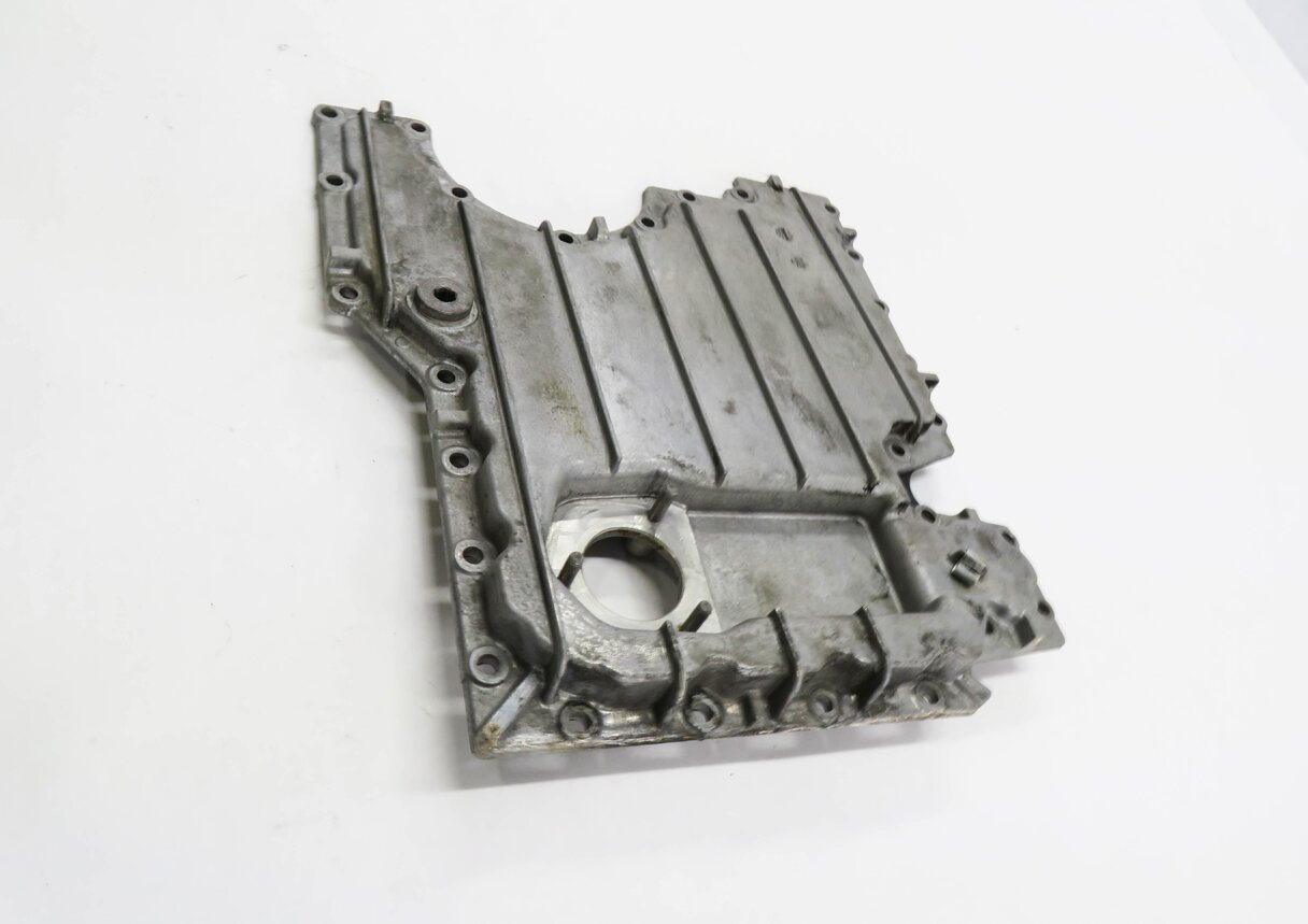Thumbnail 4: 2007-2010 BMW X5 (E70) 4.8L N62 V8 ENGINE - LOWER MOTOR OIL FLUID PAN SUMP LID
