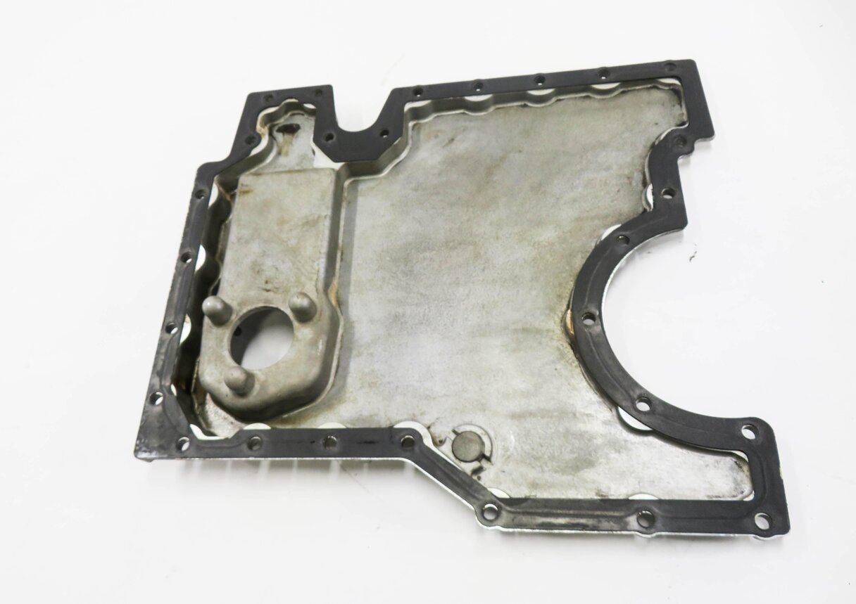 Thumbnail 7: 2007-2010 BMW X5 (E70) 4.8L N62 V8 ENGINE - LOWER MOTOR OIL FLUID PAN SUMP LID