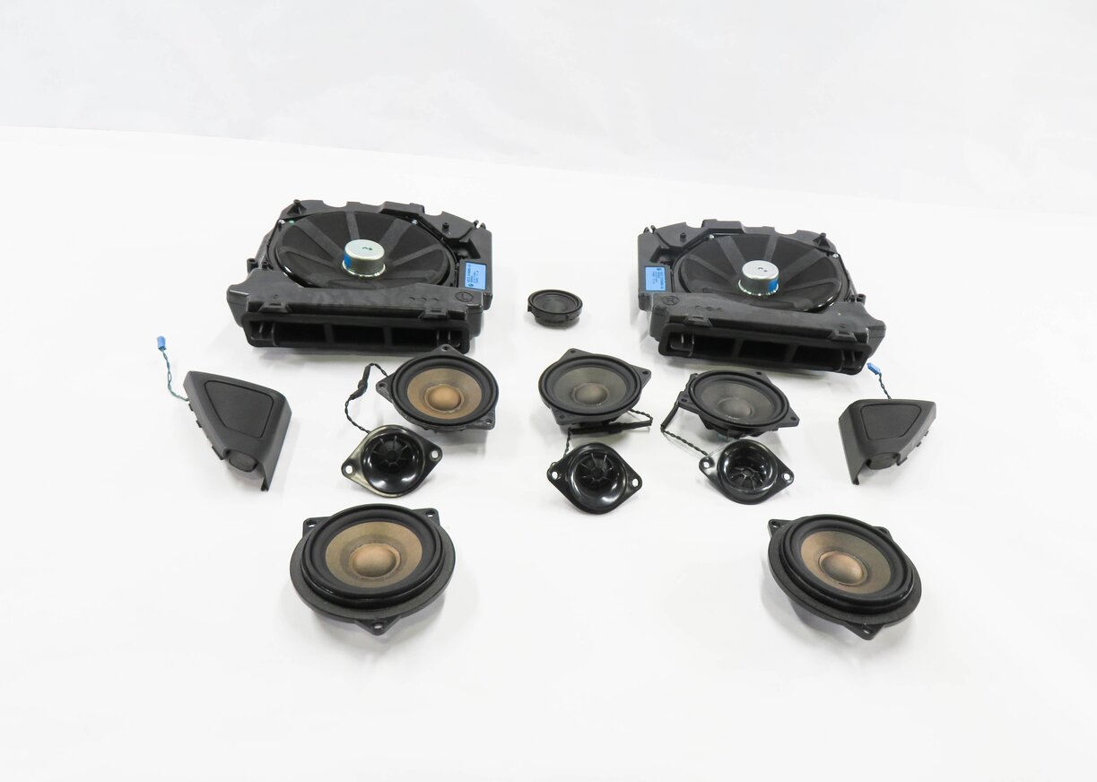 Thumbnail 2: 2013 BMW 535i (F10) RADIO STEREO SUB SUBWOOFER TWEETER SPEAKER SET-13