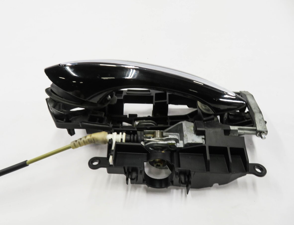 Thumbnail 5: 09-18 BMW 528i 535i 550i 740i 750i 760i RIGHT FRONT COMFORT DOOR HANDLE (BLACK)