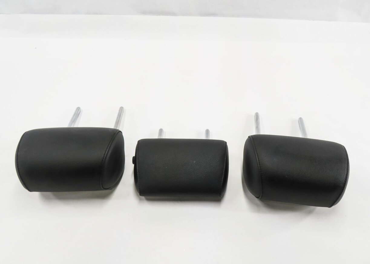 Thumbnail 5: 2013 BMW 535i (F10) REAR SEAT - LEFT / CENTER / RIGHT - HEADREST SET (BLACK)