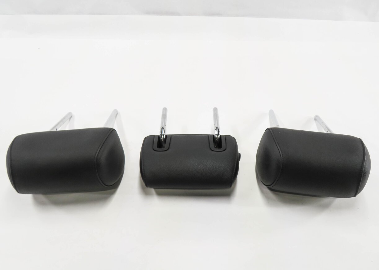 Thumbnail 6: 2013 BMW 535i (F10) REAR SEAT - LEFT / CENTER / RIGHT - HEADREST SET (BLACK)