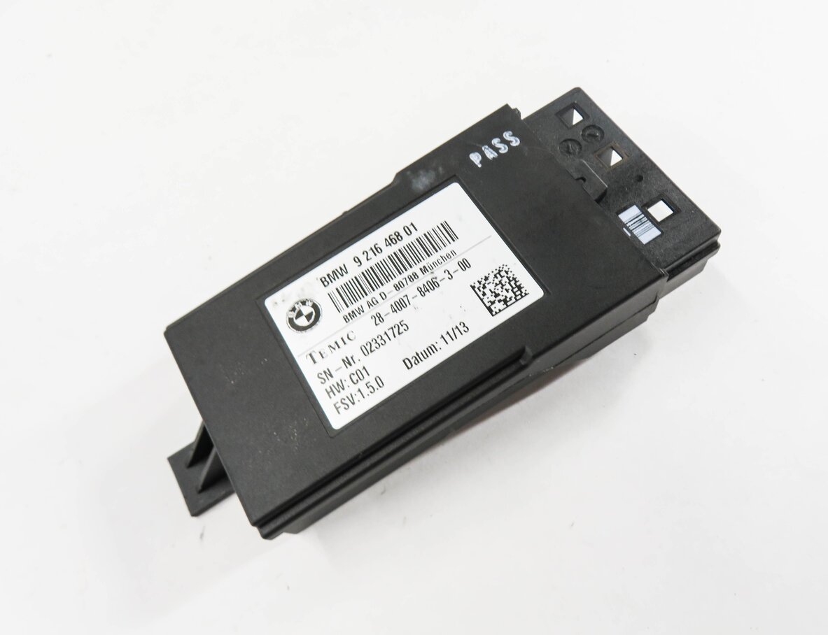 10-19 BMW 328i 330i 335i 530i 535i 550i 740i 750i 760i - REAR HEATED SEAT MODULE