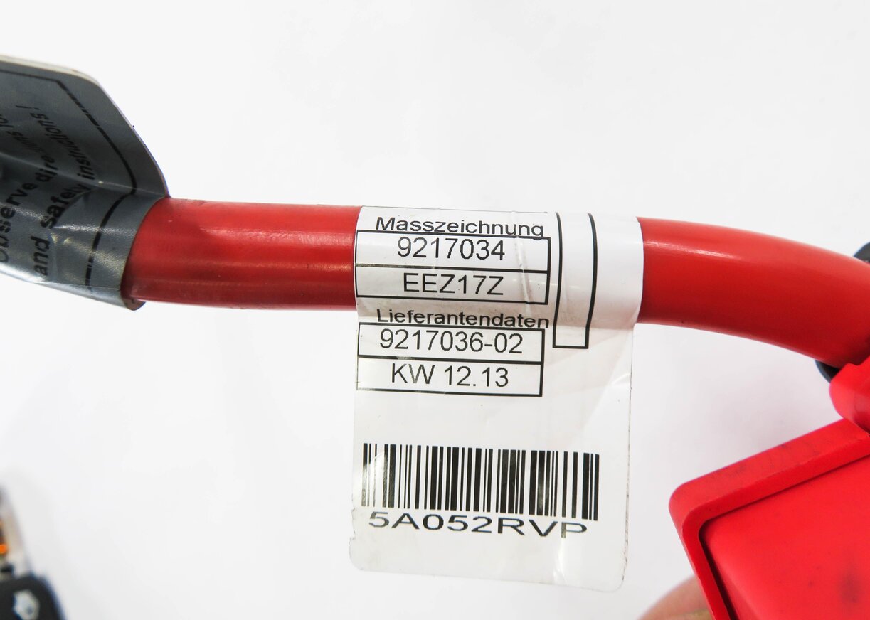 Thumbnail 5: 2013 BMW 535i (F10) POSITIVE BATTERY CABLE