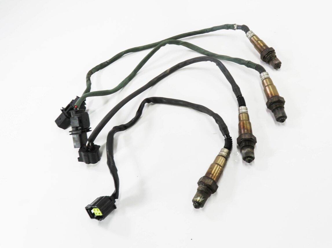 Thumbnail 2: 2010 MERCEDES GLK350 (X204) PRE / POST CAT O2 OXYGEN LAMBDA PROBE SENSOR SET-4