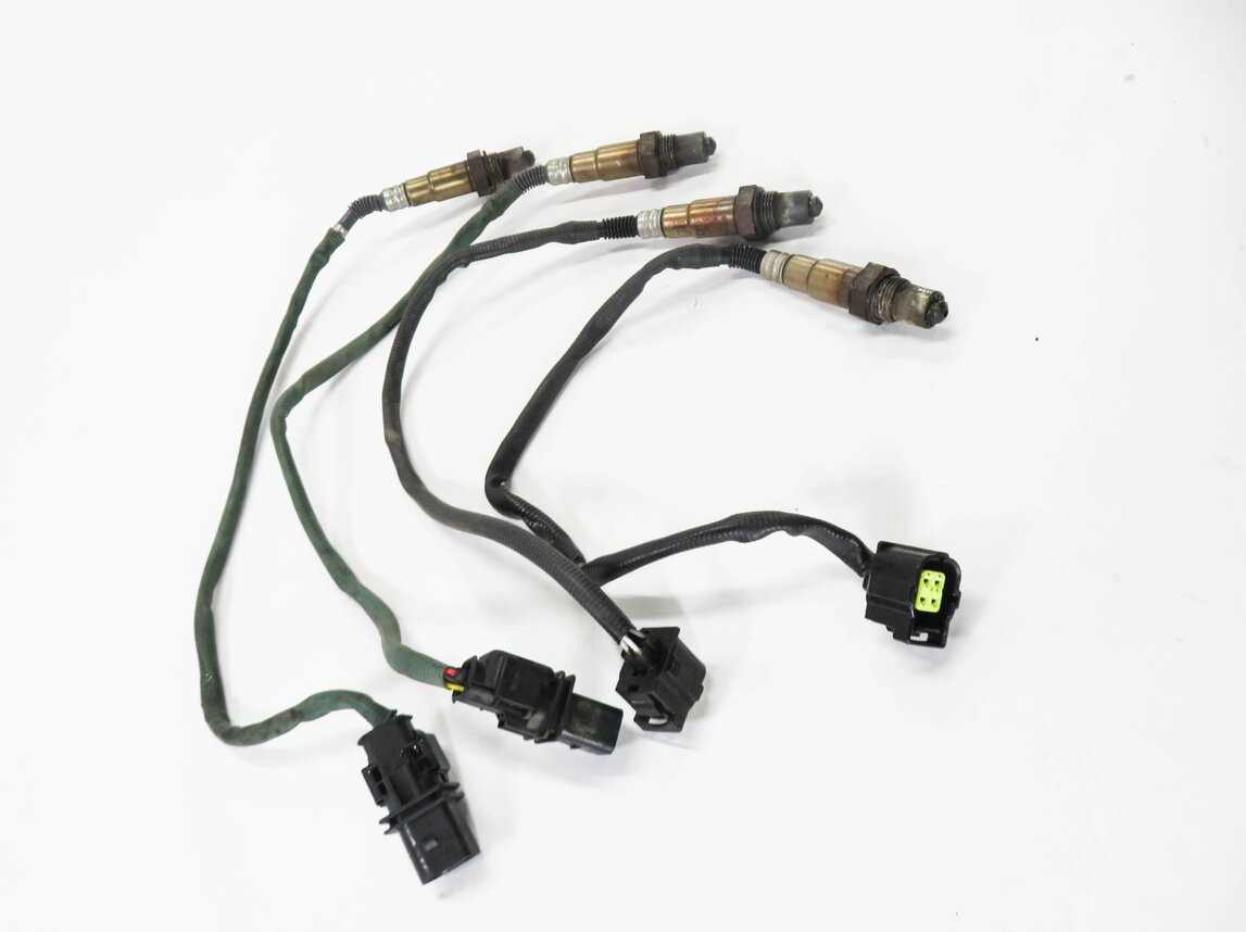 Thumbnail 4: 2010 MERCEDES GLK350 (X204) PRE / POST CAT O2 OXYGEN LAMBDA PROBE SENSOR SET-4