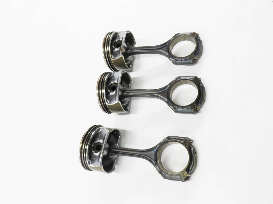 Thumbnail 3: 06-10 MERCEDES C350 E350 GL450 ML350 CLK350 R350 (W204 W164 X164) PISTON SET-3