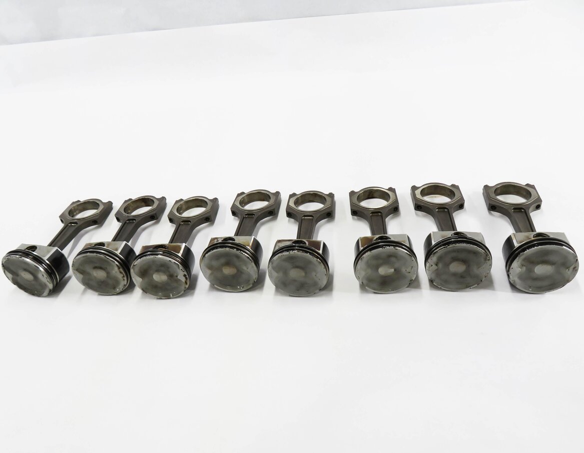 Thumbnail 3: 2006-2009 RANGE ROVER SPORT (L320 L322) 4.2L V8 SUPERCHARGED ENGINE PISTON SET-8