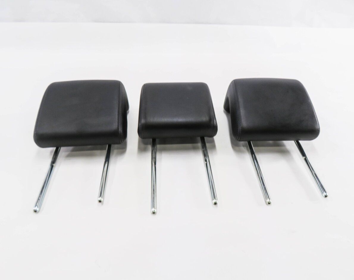 Thumbnail 2: 2006 RANGE ROVER SPORT (L320) REAR 2nd ROW SEAT HEADREST SET-3 (BLACK LEATHER0