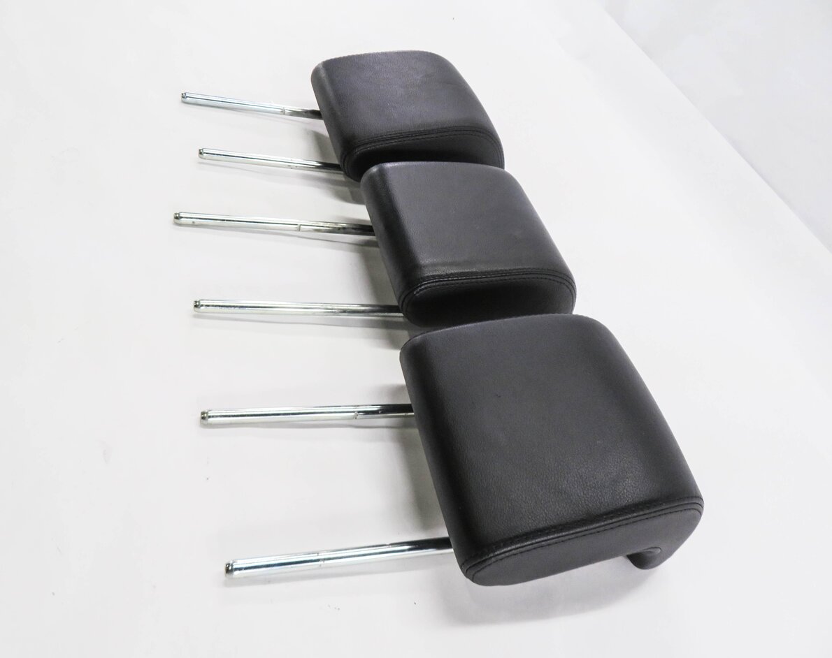 Thumbnail 4: 2006 RANGE ROVER SPORT (L320) REAR 2nd ROW SEAT HEADREST SET-3 (BLACK LEATHER0