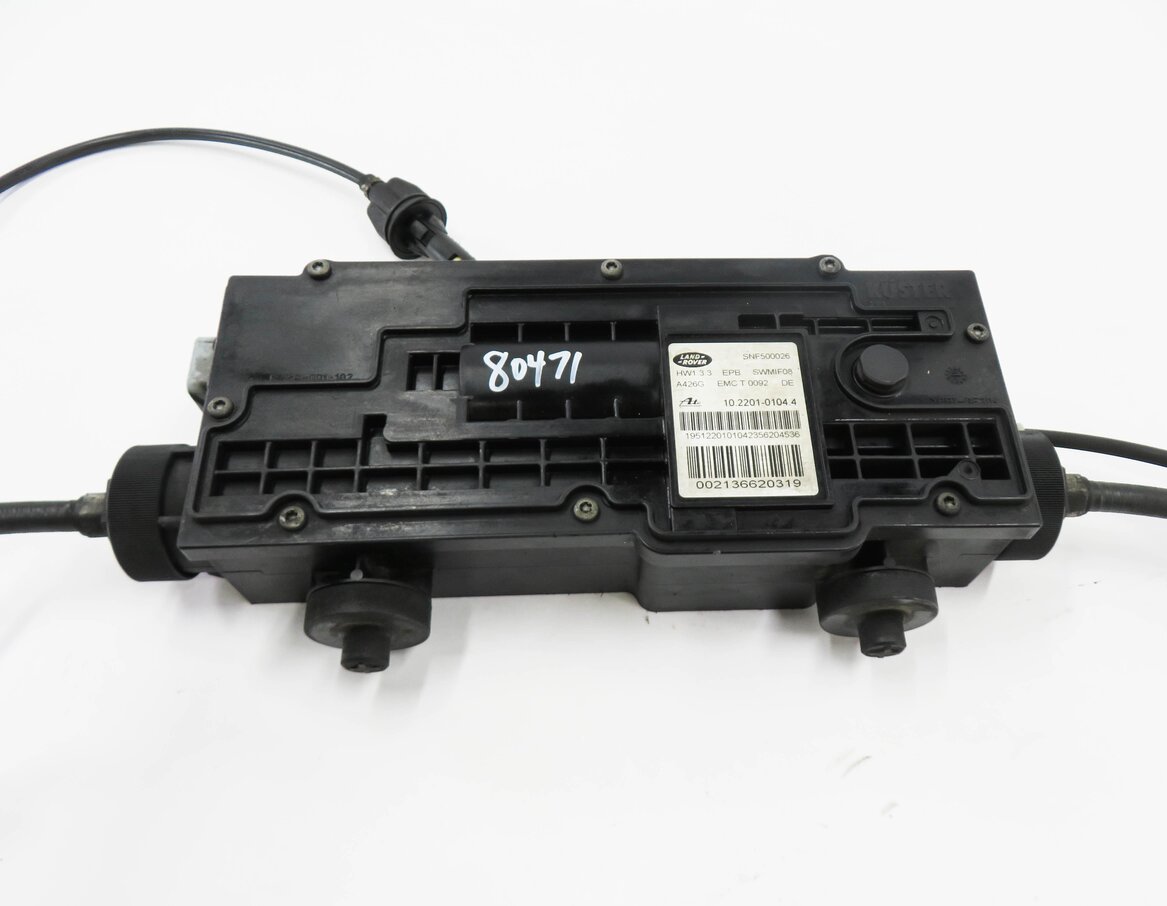 Thumbnail 2: 2006 RANGE ROVER SPORT (L320) EMERGENCY PARKING BRAKE ACTUATOR MOTOR w/ CABLES