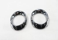 Thumbnail 2: 2011 MERCEDES GLK350 (X204) FRONT LEFT & RIGHT FOGLIGHT TRIM GRILLE SET (CHROME)