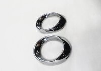 Thumbnail 4: 2011 MERCEDES GLK350 (X204) FRONT LEFT & RIGHT FOGLIGHT TRIM GRILLE SET (CHROME)