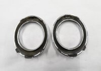 Thumbnail 6: 2011 MERCEDES GLK350 (X204) FRONT LEFT & RIGHT FOGLIGHT TRIM GRILLE SET (CHROME)