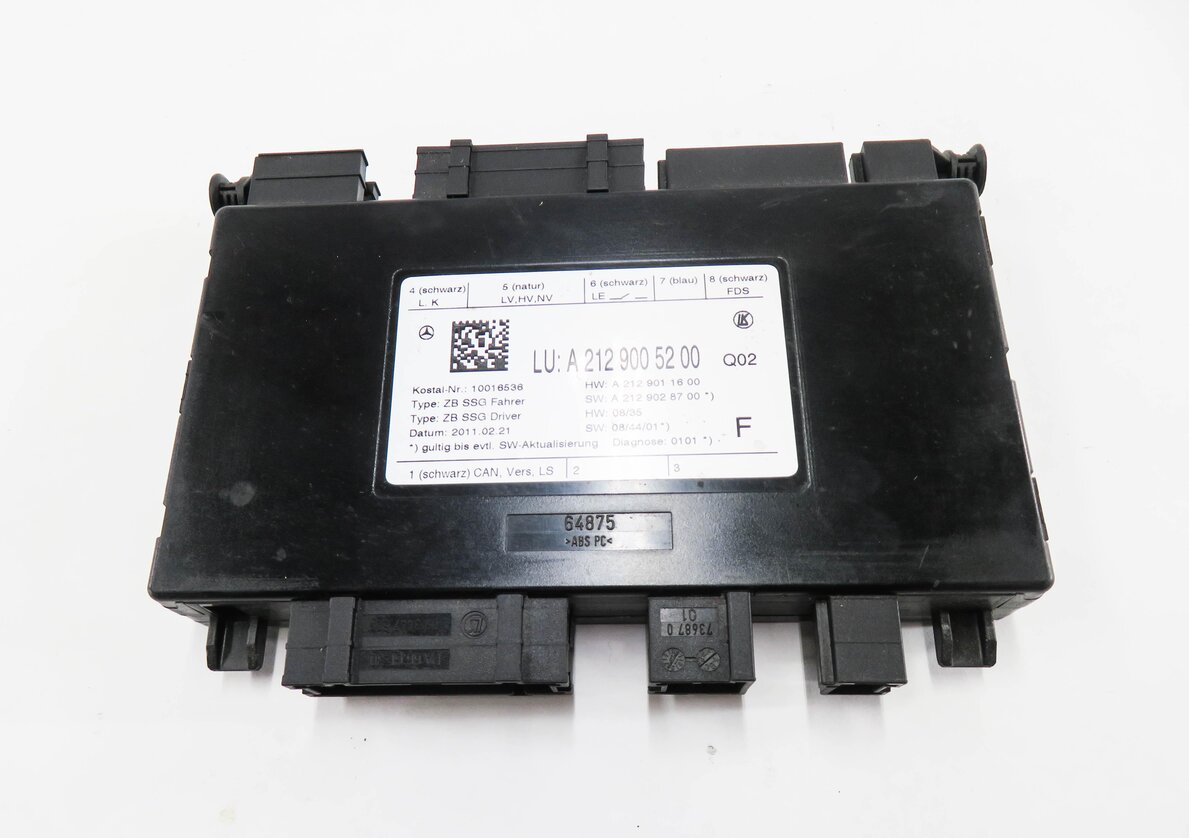 Thumbnail 2: 2011 MERCEDES GLK350 (X204) LEFT FRONT DRIVER SEAT CONTROL MODULE