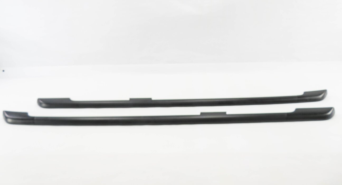 2011 MERCEDES GLK350 (X204) LEFT & RIGHT SIDE LUGGAGE CARGO ROOF RACK RAIL SET-2
