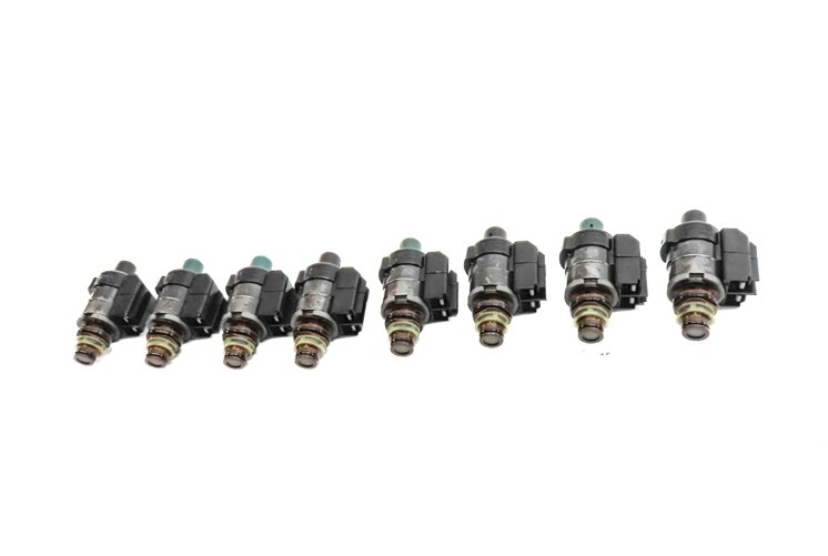 Thumbnail 2: 04-18 MERCEDES C CL E GL G ML S SLK 722.9 TRANSMISSION VALVE BODY SOLENOID SET-8
