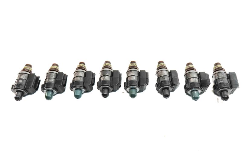 Thumbnail 5: 04-18 MERCEDES C CL E GL G ML S SLK 722.9 TRANSMISSION VALVE BODY SOLENOID SET-8
