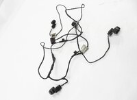 Thumbnail 4: 2013 BMW X5 (E70) REAR PDC PARK DISTANCE SENSOR SET w/ HARNESS (ALPINE WHITE)