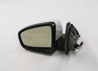 2010-2013 BMW X5 (E70) LEFT P-FOLD MEM AUTODIM CAMERA HEATED DOOR MIRROR (WHITE)