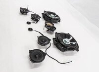 Thumbnail 4: 2013 BMW X5 (E70) RADIO STEREO SUB SUBWOOFER TWEETER SPEAKER SET-9