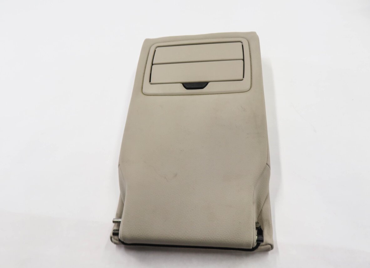 Thumbnail 2: 2012 BMW 328i (F30) REAR SEAT CENTER CONSOLE ARMREST LID CUP HOLDER (OYSTER)