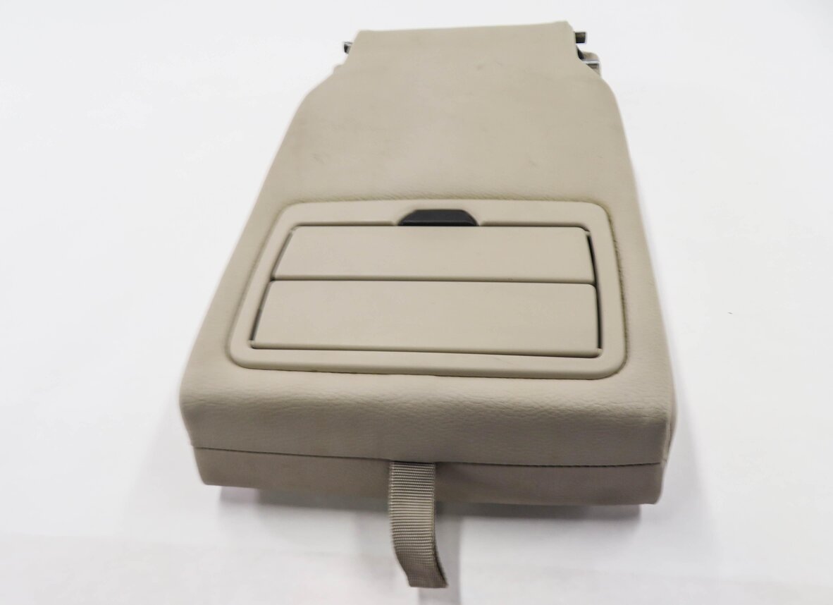 Thumbnail 6: 2012 BMW 328i (F30) REAR SEAT CENTER CONSOLE ARMREST LID CUP HOLDER (OYSTER)